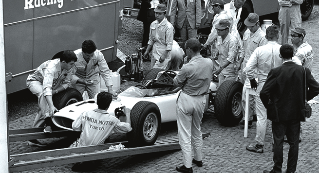 El inicio de Honda en la F1 se dio en el GP de Alemania en 1964
