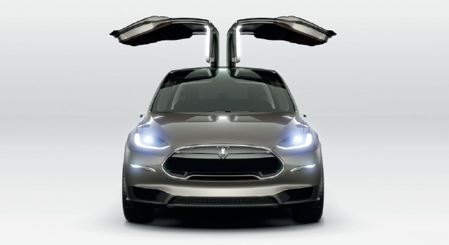 El modelo X todo eléctrico de Tesla será un rival cercano para la Q8 e-tron