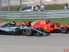 No. 7 y 44: Kimi Raikkonen y Lewis Hamilton