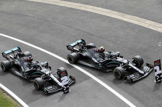 Hamilton Bottas (FOTO: Mercedes AMG F1)