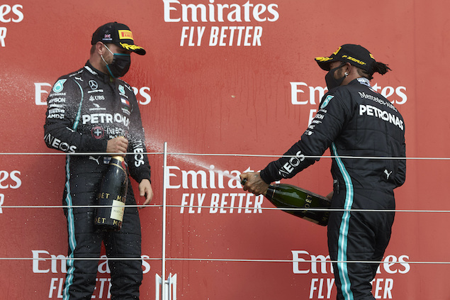 Hamilton volvió a ganar, pero esta vez no blanqueó a Bottas (FOTO: Steve Etherington/Mercedes AMG F1)