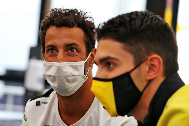 Ricciardo blanqueó, pero le debe haber dolido no quedarse con ese podio (FOTO: Renault F1 Team)