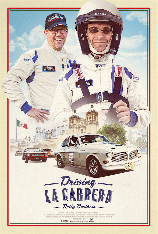 Cartel de documental "Driving La Carrera"