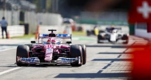 Checo saldrá cuarto en Monza (FOTO: Racing Point F1 Team)