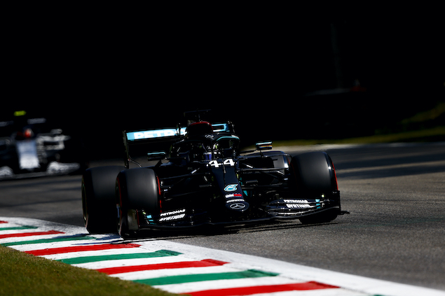 PP de Lewis Hamilton en Italia (FOTO: Andy Hone//Pirelli Motorsport)