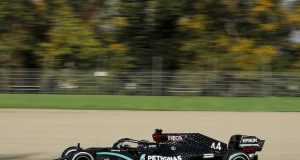 Hamilton gana en Imola (FOTO: Charles Coates/Mercedes AMG F1)