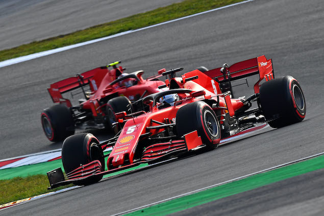Sin Binotto en la barda, Vettel logró barrer a Leclerc (FOTO: Scuderia Ferrari Press Office)