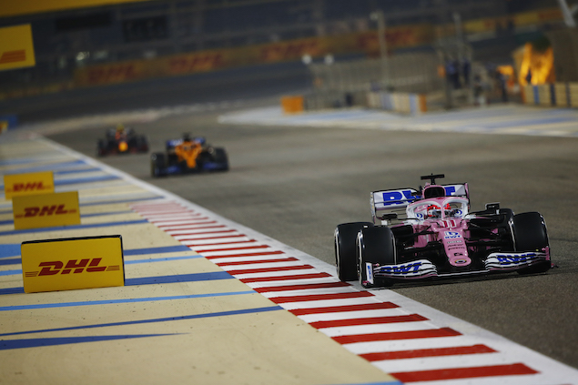 Sergio Pérez abandonó en Bahrein (FOTO: Racing Point F1 Team)