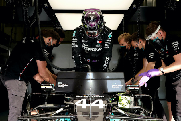Lewis Hamilton y su futuro en Mercedes (FOTO: Steve Etherington/Mercedes AMG F1)