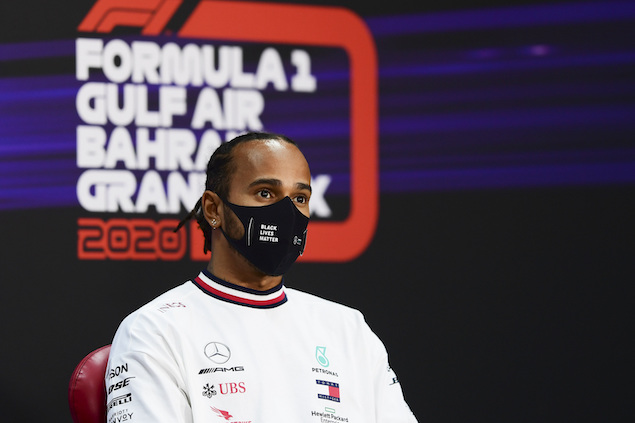 Lewis Hamilton, rápido en Bahrein (FOTO: Mercedes AMG F1)