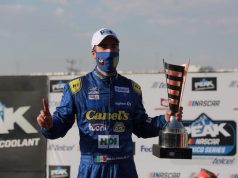 García, ganador en Querétaro (FOTO: NASCAR México)