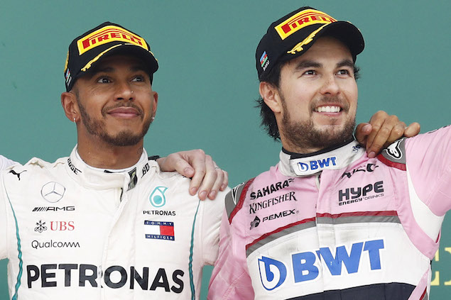 A Hamilton le emociona la llegada de Pérez a Red Bull (FOTO: Pirelli Motorsport)