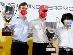 Callum Ilott y Mick Schumacher (FOTO: Scuderia Ferrari Press Office)
