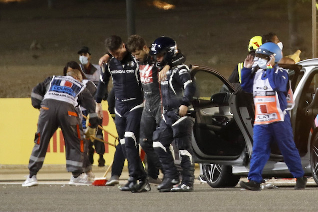 Romain Grosjean compartió su sentir tras accidente en Bahrein (FOTO: Hamad I Mohammed/Haas F1 Team)