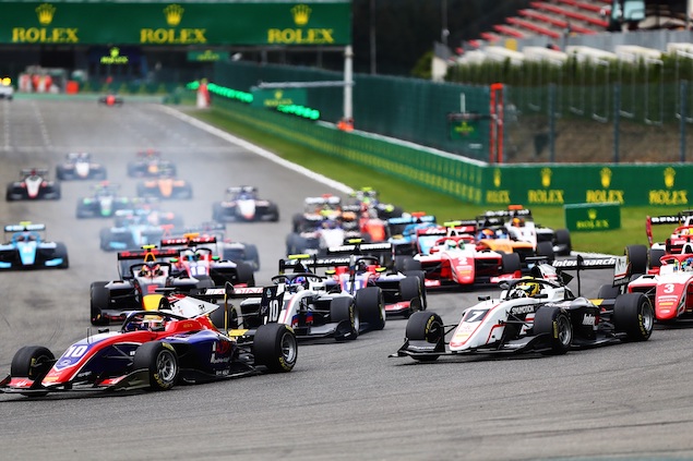 Así será el formato de las carreras de F2 y F3 en 2021 (FOTO: Dan Istitene/FIA Formula 3)
