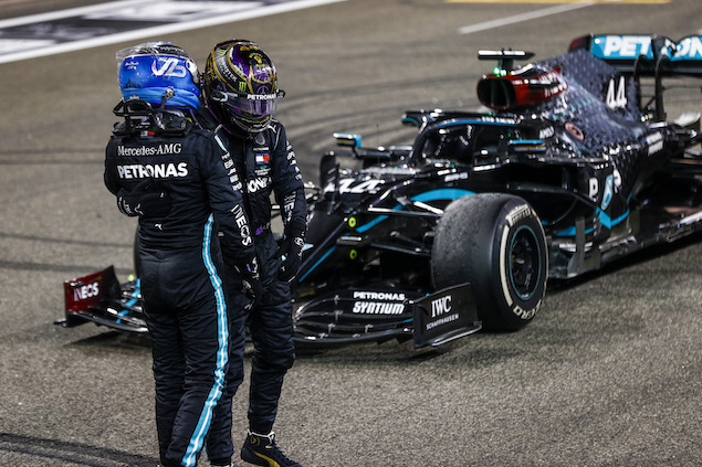 Bottas barrió a Hamilton por primera vez desde Austria (FOTO: Mercedes AMG F1)