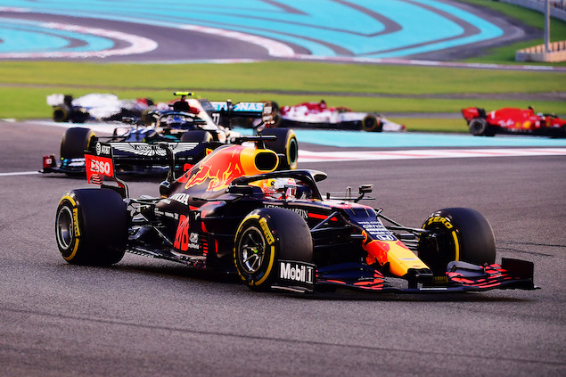 Max Verstappen gana GP de Abu Dabi (FOTO: Giuseppe Cacace/Red Bull Content Pool)