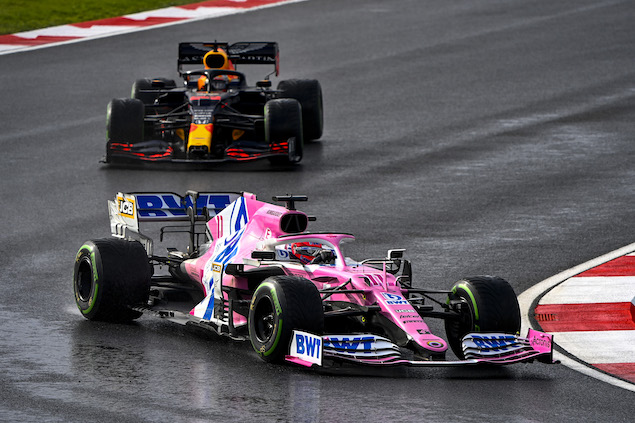Sergio "Checo" Perez y Max Verstappen (FOTO: Racing Point F1 Team)