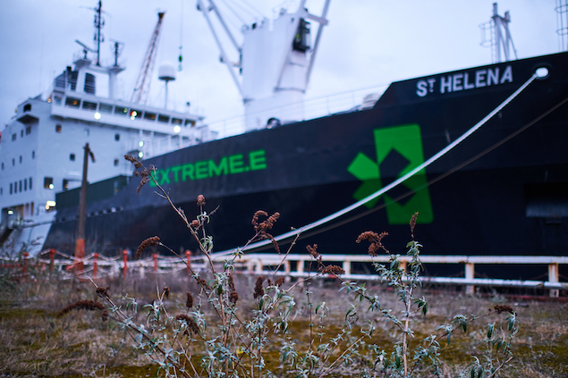 El St. Helena, barco de Extreme E (FOTO: Extreme E)
