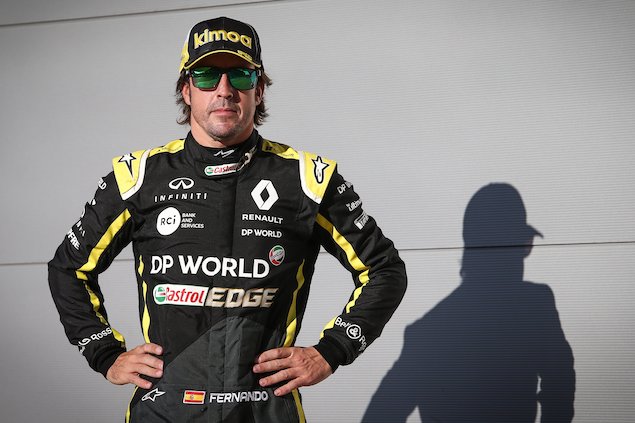 Alonso, operado por fractura de mandíbula (FOTO: Renault F1 Team)
