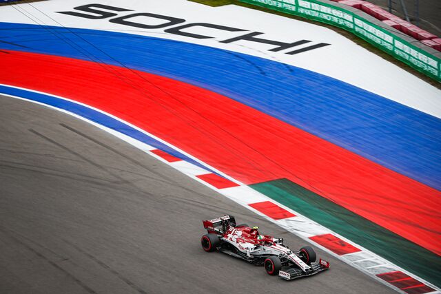 El himno nacional de Rusia también se prohibirá en el GP de F1 en Sochi (FOTO: Alfa Romeo Racing)