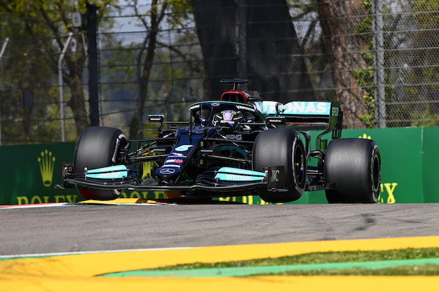 F1 Imola: Hamilton en PP, Sergio califica en segundo lugar (FOTO: Mercedes)