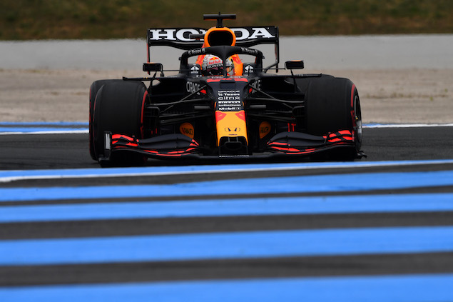 Max Verstappen, en PP del Gran Premio de Francia (FOTO: Rudy Carezzevoli/Red Bull Content Pool)