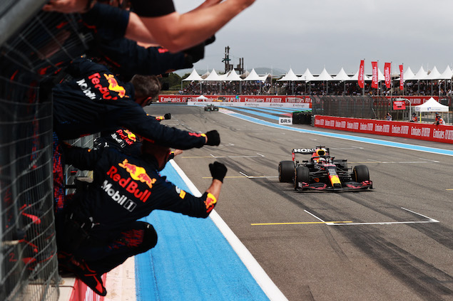 Verstappen gana GP de Francia; podio de "Checo" Pérez (FOTO: Mark Thompson/Red Bull Content Pool)»