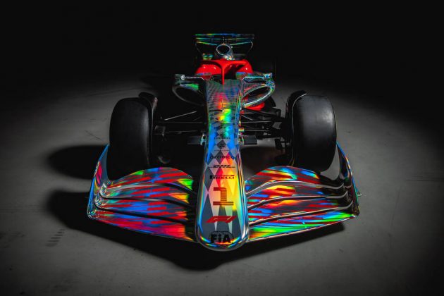 Prototipo del auto 2022 de F1 (FOTO: F1)