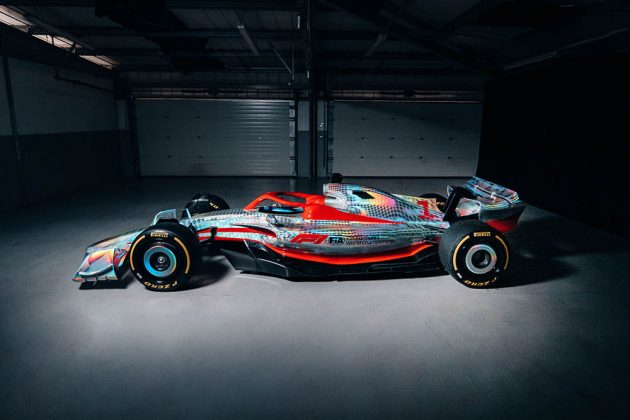 Prototipo del auto 2022 de F1 (FOTO: Pirelli Motorsport)