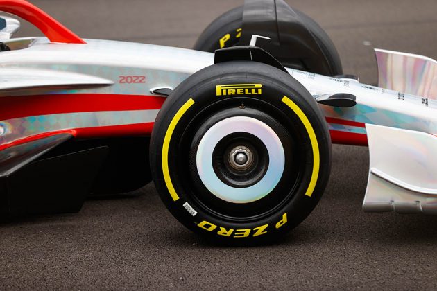 Prototipo del auto 2022 de F1 (FOTO: Andy Hone/Pirelli Motorsport)
