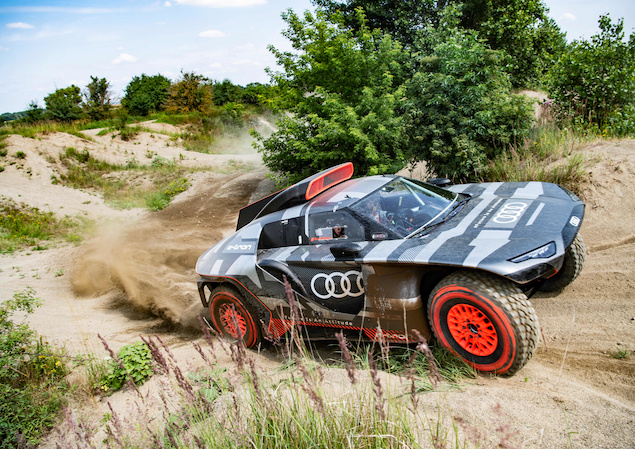 Audi revela RS Q e-tron que debutará en Dakar 2022 (FOTO: Audi Sport)