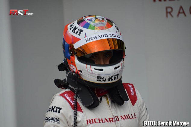 Tatiana Calderón, del Richard Mille Racing No. 1 de la clase LMP2, durante las "6H de Monza" (FOTO: Benoit Maroye para FASTMag)
