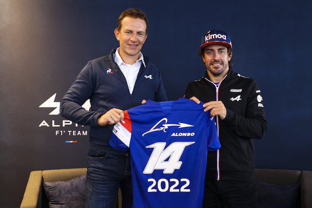 Alpine reconfirma a Alonso para 2022 (FOTO: Julien Delfosse/Alpine F1 Team)