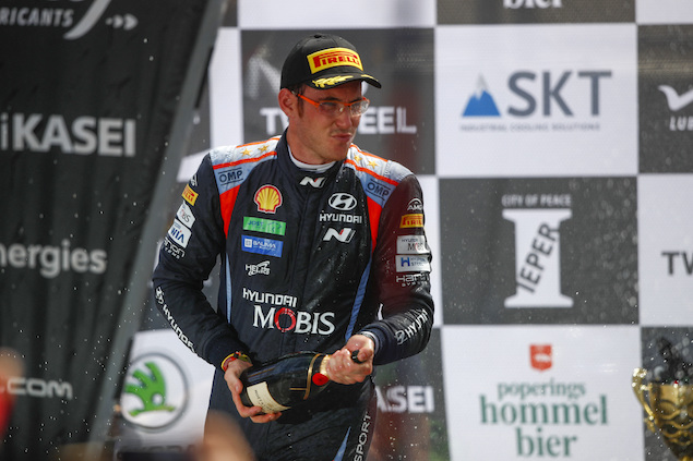 Thierry Neuville gana Rally de Bélgica del WRC (FOTO: Hyundai Motorsport GmbH)