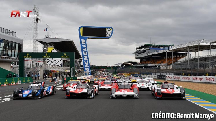 Foto oficial de los autos participantes en la 89º edición de las "24 Horas de Le Mans" (FOTO: Benoit Maroye para FASTMag)