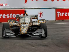 Pato O'Ward, piloto del No. 5 de ARROW McLaren SP, durante las prácticas de viernes de la IndyCar en Nashville (FOTO: Arturo Vega para FASTMag)