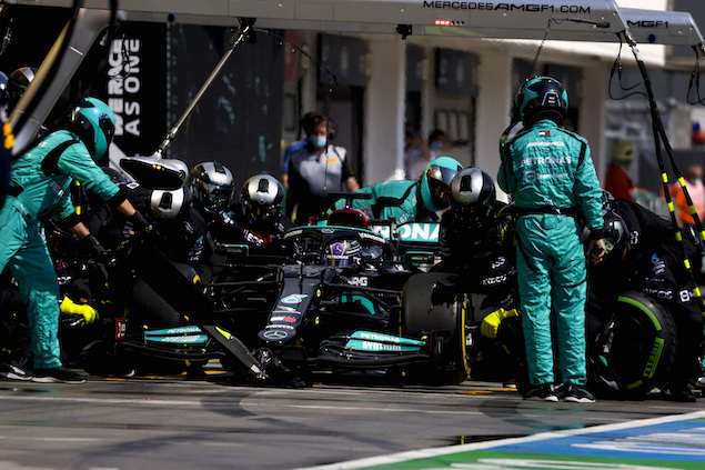 ¿Por qué Mercedes no mandó a Hamilton en fosos en Hungría? (FOTO: Mercedes AMG F1)