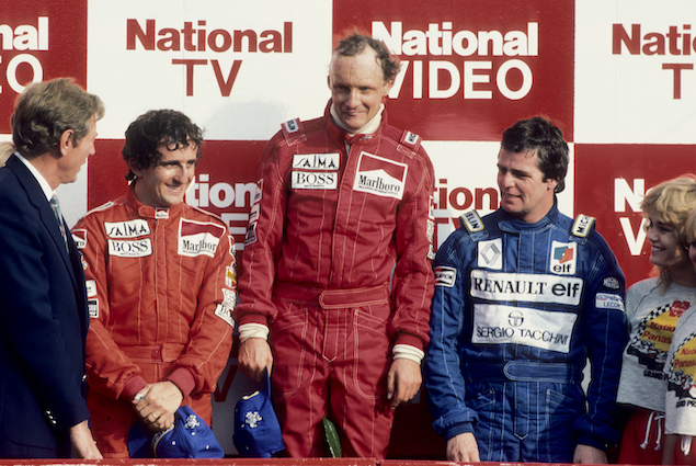 Niki Lauda y Alain Prost (FOTO: McLaren Media Centre)