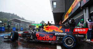 Pérez admitió error en Spa: "Las condiciones estaban imposibles" (FOTO: Mark Thompson/Red Bull Content Pool)