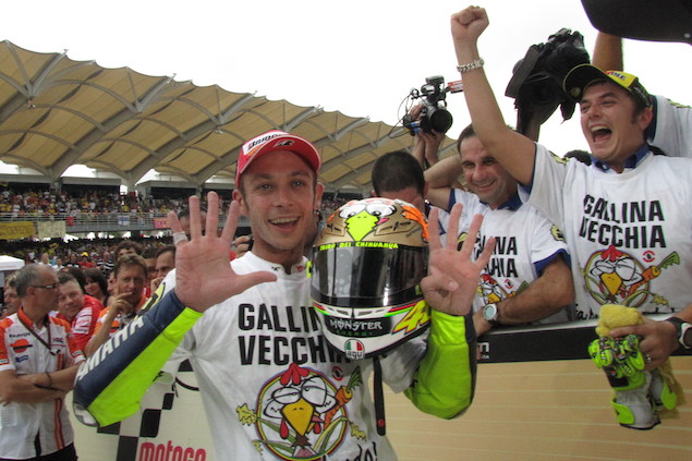 Los récords que convierten a Rossi en leyenda de MotoGP (FOTO: MotoGP)