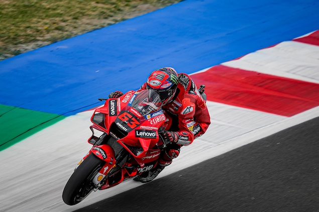 Bagnaia se enracha; logra PP de GP de San Marino (FOT0: Ducati)