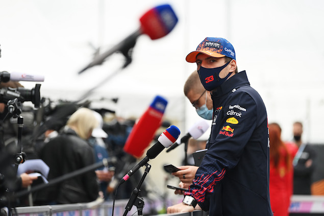 Verstappen: "Sl final del día no soy ellos y yo tengo que concentrarme en lo que estoy haciendo en la pista (FOTO: Dan Mullan/Red Bull Content Pool)