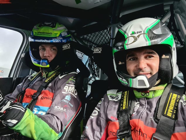 Benito Guerra y Dani Cue (FOTO: BGR Motorsport)