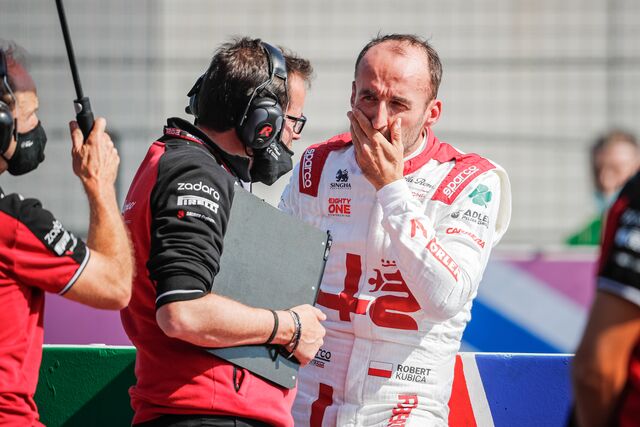 Kubica seguirá como reemplazo de Raikkönen en Monza (FOTO: Alfa Romeo Racing)