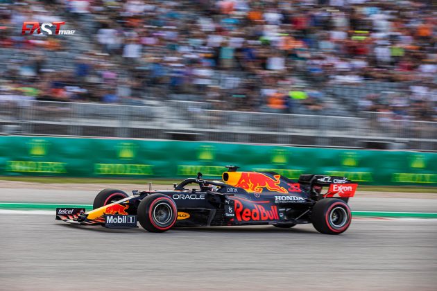 Max Verstappen (Red Bull Racing) durante la calificación del GP de Estados Unidos de F1 en el Circuito de las Américas de Austin (FOTO: Arturo Vega para FASTMag)