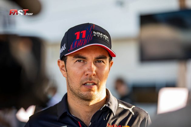 Sergio Pérez (Red Bull Racing) después de calificar en 3º lugar para el GP de Estados Unidos de F1 en el Circuito de las Américas de Austin (FOTO: Arturo Vega para FASTMag)
