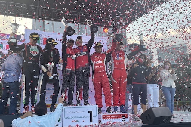 Cordero y Hernández logran cuarta victoria en La Carrera Panamericana