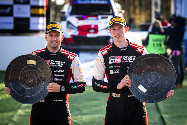 Elfyn Evans gana Rally de Finlandia del WRC (FOTO Jaanus Ree/Red Bull Content Pool)