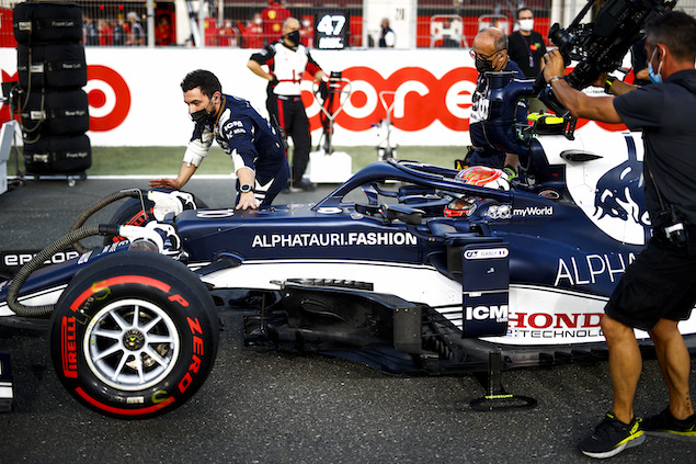 La debacle de AlphaTauri en Qatar (FOTO: Andy Hone/Pirelli Motorsport)